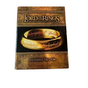 The Lord Of The Rings Extended Edition Blu-Ray Motion Picture Trilogy Box Set